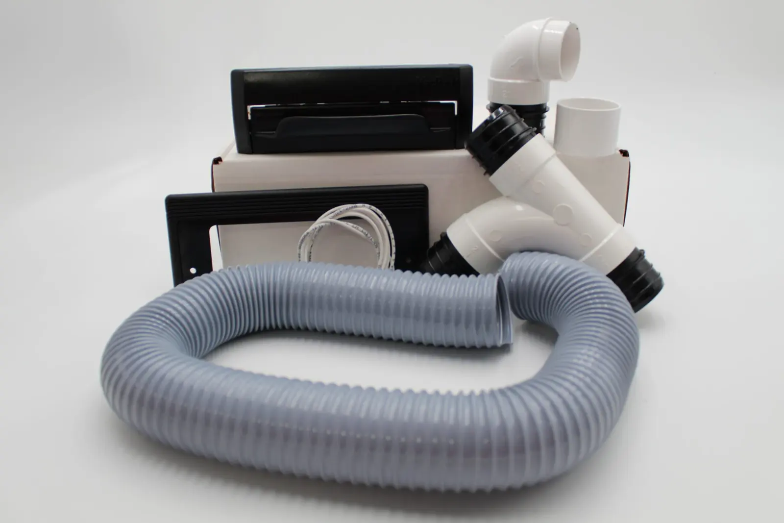 The A-950-X complete VacPort installation kit laid out
